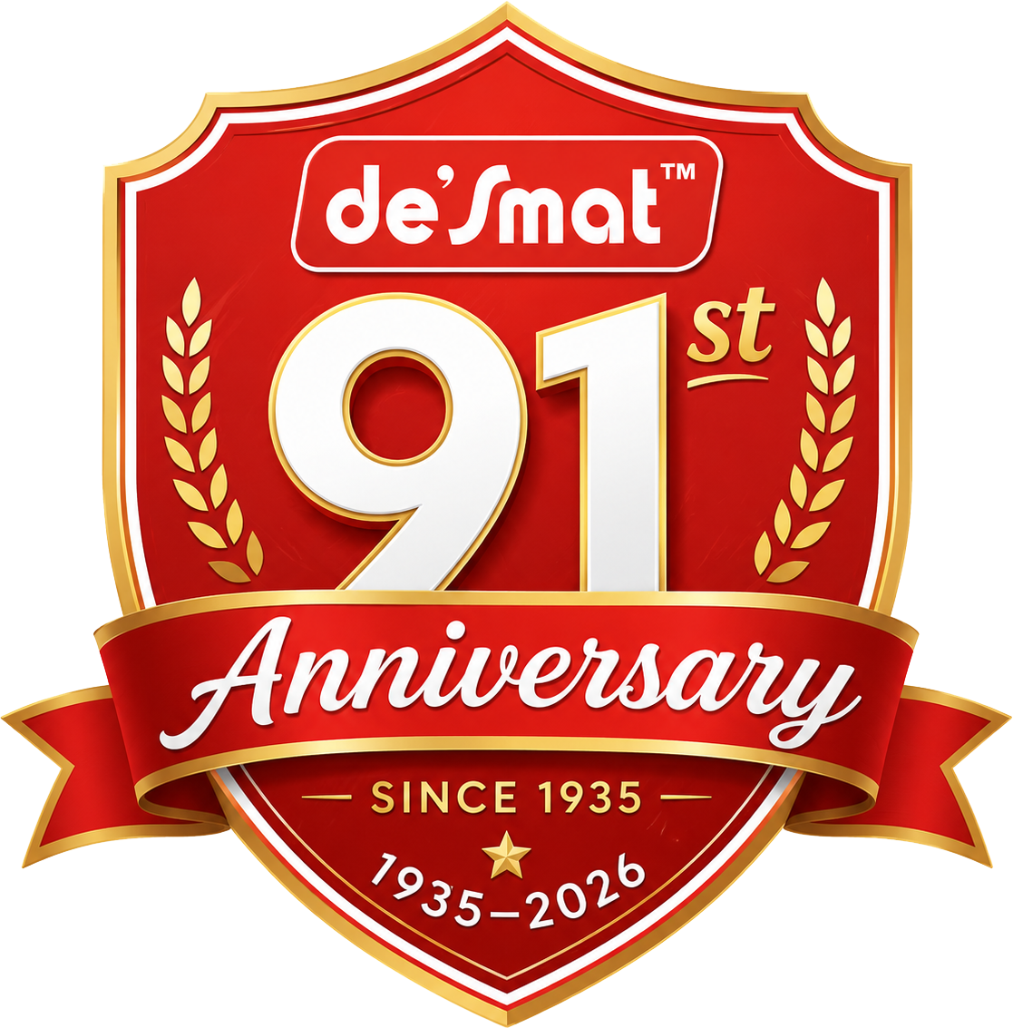 Desmat 91st Anniversary — Since 1935